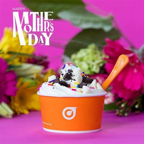 Orange Leaf Frozen Yogurt (@orangeleaf) Moms, today is your day. Treat ...