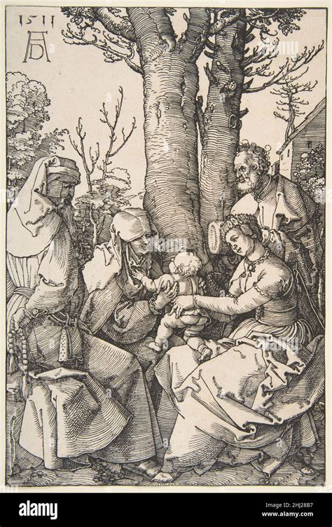 La Sagrada Familia con San Joaquín y Santa Ana 1511 Albrecht Dürer