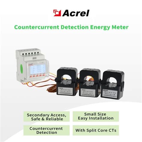 Acrel ACR10r D16te Solar Bidirectional Power Energy Meter Works With