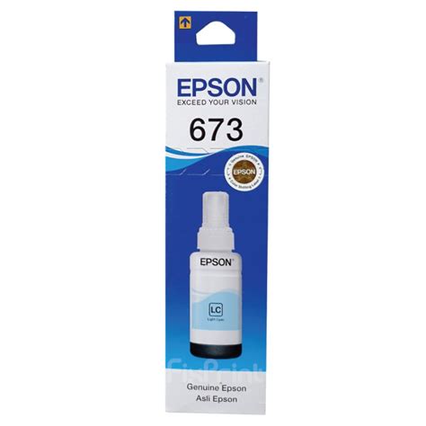 Tinta Refill Epson Original T Light Cyan Ml Tinta Refill