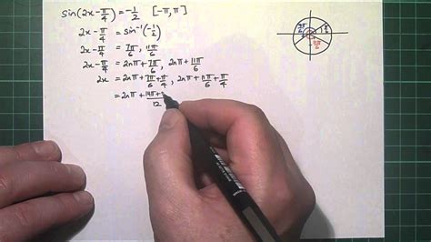 Trig Equations General Solutions Youtube