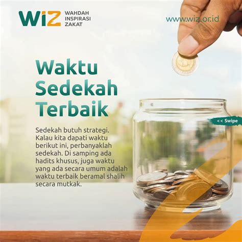 Waktu Sedekah Terbaik Wahdah Inspirasi Zakat