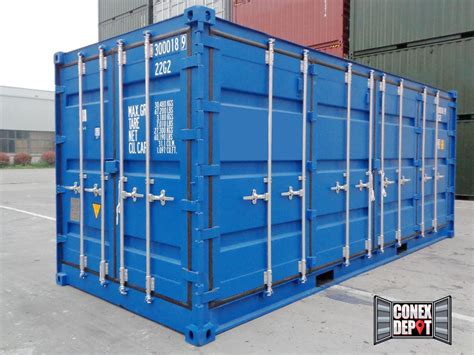 20FT Open Side New (One Trip) Shipping Container - Conex Depot