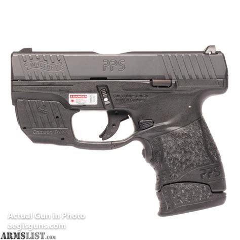 Armslist For Sale Used Walther Pps 9mm With Crimson Trace Laser