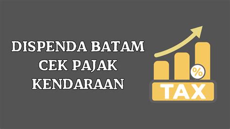 Dispenda Batam Cek Pajak Kendaraan Memudahkan Warga Batam Untuk