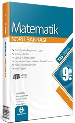 Bilgi Sarmal S N F Matematik Soru Bankas Bilgi Sarmal Yay Nlar