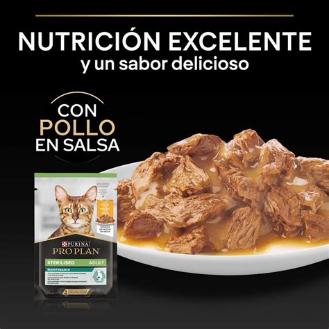 Purina Pro Plan Nutri Savour Sterilised Pollo Húmedo