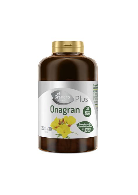 Aceite De Onagra 220 30 Perlas X 700 Mg El Granero Integral