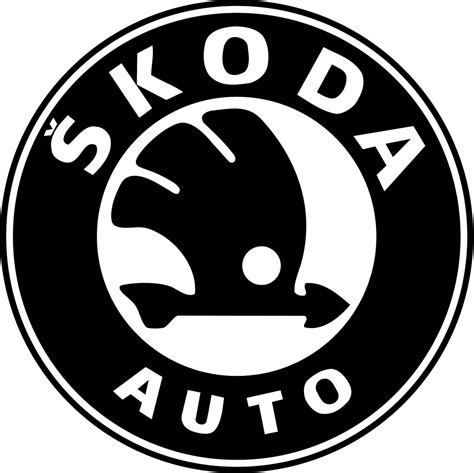 Skoda Logo Black and White – Brands Logos