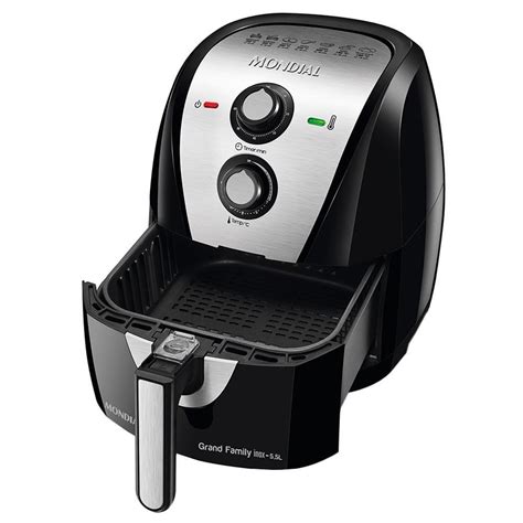 Fritadeira sem Óleo Mondial Air Fryer Grand Family AF 55I 5 5 Litros