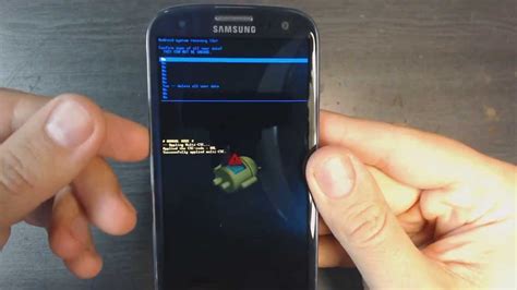 Samsung Galaxy S3 4G I9305 Hard Reset YouTube