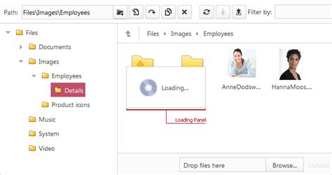 Loading Panel Asp Net Mvc Extensions Devexpress Documentation