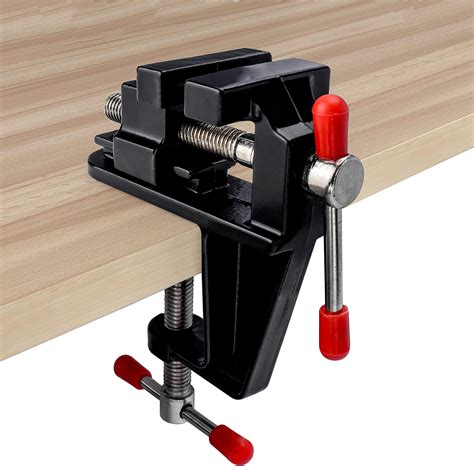 Sourcemall Mini Bench Vise Small Table Clamp Hobby Craft Repair Tool