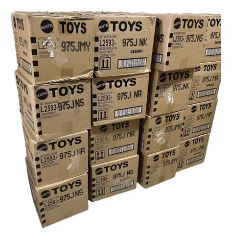Caja Hot Wheels Mattel 72 Piezas Letra J 2024 100 Sellada En Venta En Guadalajara Jalisco Por