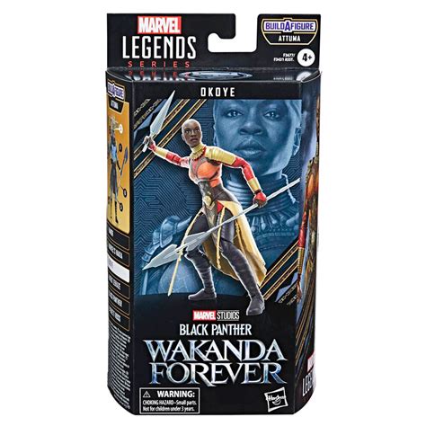 Boneco Marvel Legends Series Pantera Negra Wakanda Forever Okoye