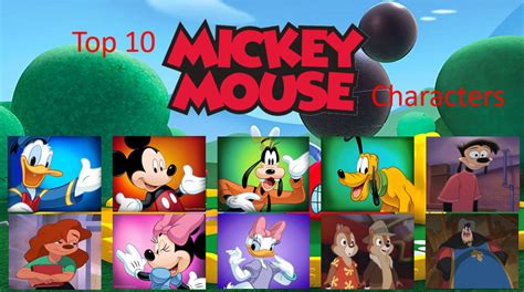 My Top 10 Mickey Mouse Characters by Octopus1212 on DeviantArt