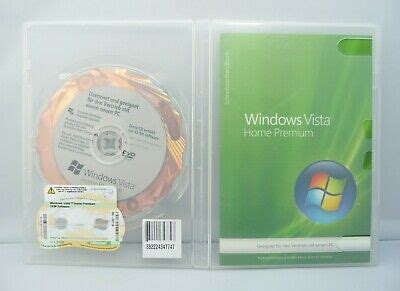 Microsoft Windows Vista Home Premium Sb Oem Vollversion Bit Dvd