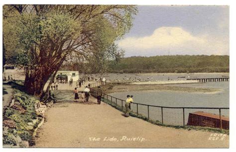 A Postcard of The Lido Ruislip