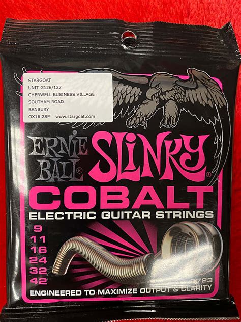 Ernie Ball 2723 Super Slinky Cobalt 9 42 Electric Guitar Reverb