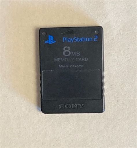 Sony Playstation Ps Official Oem Magicgate Mb Memory Card Genuine