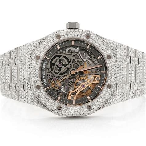 Audemars Piguet Royal Oak Skeleton Iced Out : Audemars Piguet Royal Oak ...