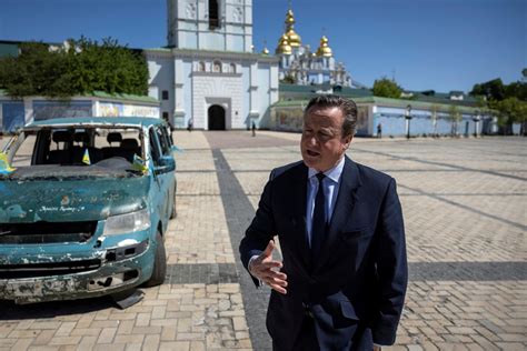 David Cameron Says Ukraine Has Right To Strike Inside Russia With