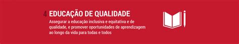 ODS 4 Educação de Qualidade Agenda ONU 2030