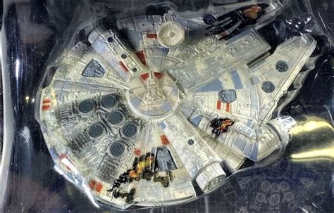 Millennium Falcon Battle Damage Star Wars Hot Wheels Bobf Starship Select