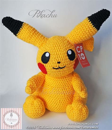 Amigurumi Pokémon Pikachu pattern by Tarturumies Amigurumi patrones