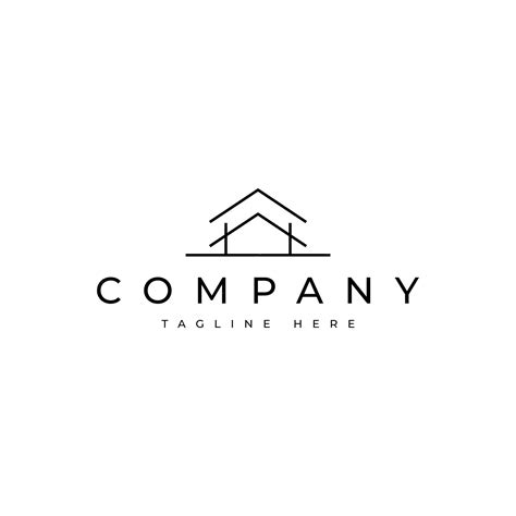 premium vector minimalist real estate logo design