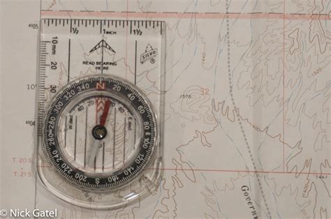 How To Orient Your Map Quickly With A Compass Popupbackpacker