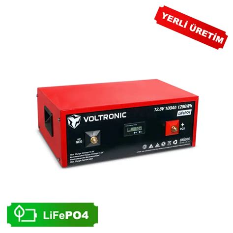 Gezgin Solar Voltronic Lityum Demir Fosfat Ak V Ah Li