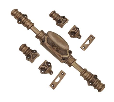 Classic Door Espagnolette Bolt Cremone Bolt Upto 9 Feet ANTIQUE BRASS