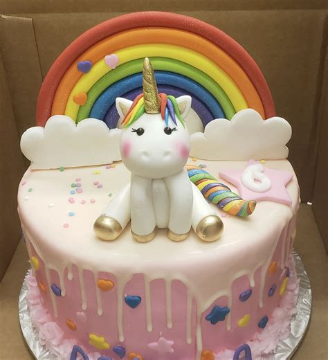 Unicorn Drip Cake