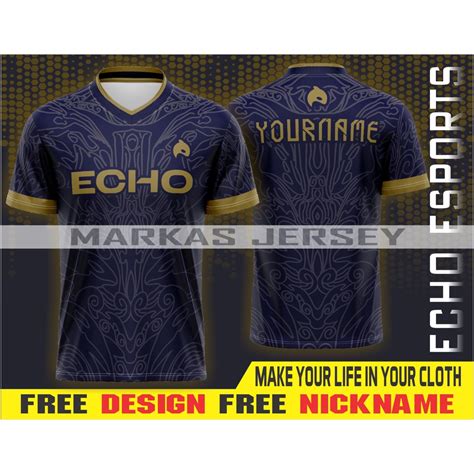 Jual Jersey Baju Kaos Echo Esports Filipina New Special M World