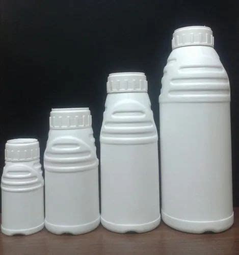 White Hdpe Pesticides Bottles To Ml At Rs Piece In