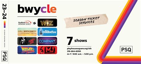 Season Ticket Services | Playhouse Square