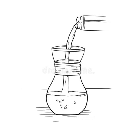 Water Pouring Vase Stock Illustrations 414 Water Pouring Vase Stock