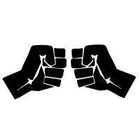 Fist Bump Icon - Free PNG & SVG 414761 - Noun Project