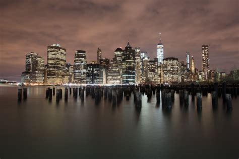 Free Images Water Horizon Skyline Night Morning Dawn City