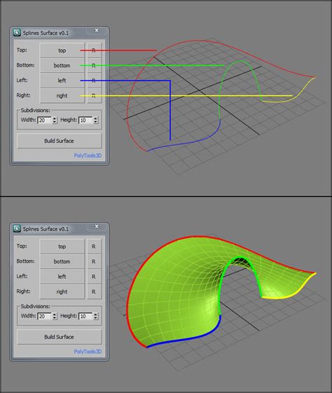 Civil Engineering Ds Max Splines Extended Splines And Compound Shapes