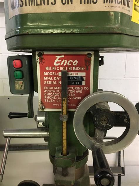 Thoughts On Vintage 1978 Milldrill From Enco Gl 30b