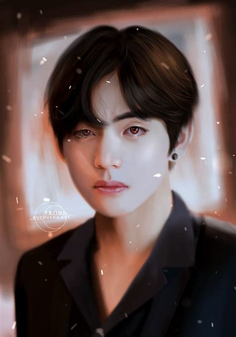 Uchuchu Art On Twitter Taehyung Fanart Bts Fanart Fan Art