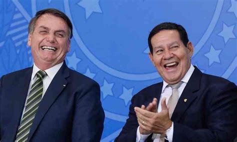 Bolsonaro sobre Mourão Atrapalha um pouco Politica Estado de Minas