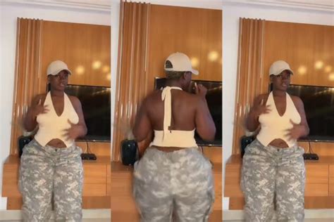 Ghanaian Tiktoker Hajia Bintu Flaunts Massive Curves And Backside In