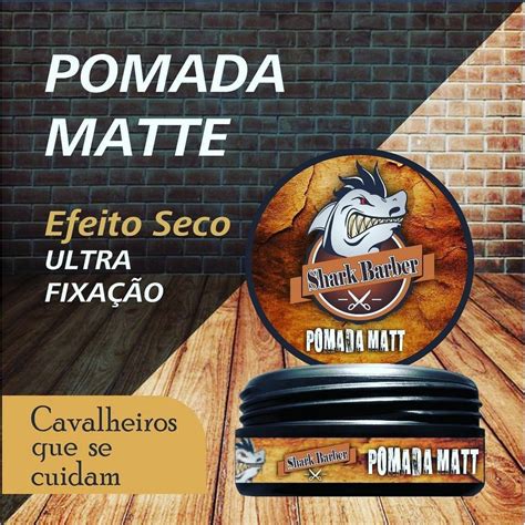 POMADA MATT SHARK BARBER 150g Shopee Brasil