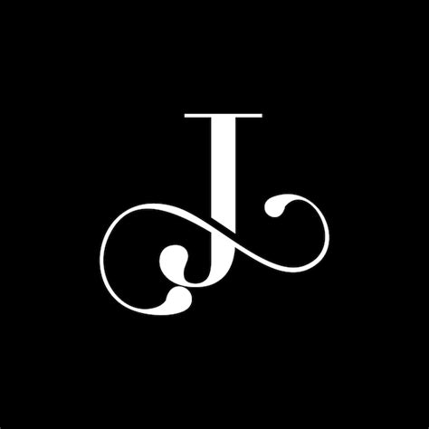 Letras J Design De Logotipo Legal Vetor Premium