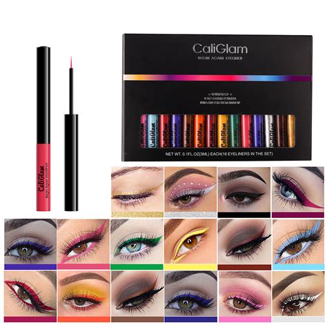 Eyeliner Clearance Beauos Color Liquid Eyeliner Eyeliner Gel Pen Set