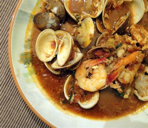 Mediterranean Shrimp, Clam and Crab Stew - Our Italian Table