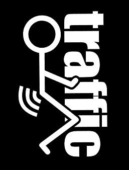 Fuck Traffic F Ck Traffic Screw Traffic Decal JDM Funny Decal For Car Etc EBay